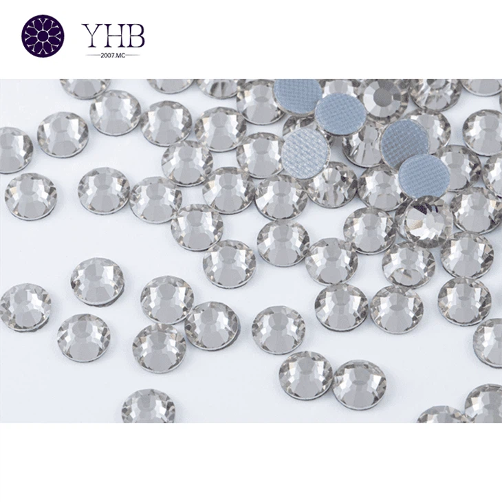 Flat Back Glass Crystals